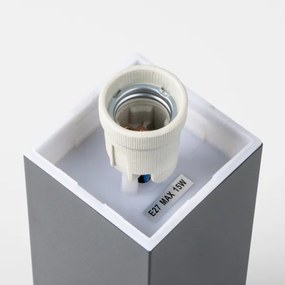 BRILAGI - Vonkajšia lampa s čidlom NOVA 1xE27/15W/230V 40 cm IP44 antracit