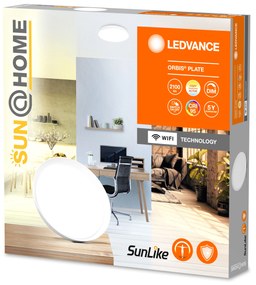 LEDVANCE Stropné smart LED osvetlenie SUN@HOME, 26W, 2100lm, 430mm, okrúhle, biela