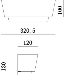 Deko-Light 341205 - Nástenné svietidlo TWYNNDA 1xE14/40W/230V biela