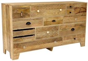 furniture-nabytek.cz - Zásuvková komoda z masívneho dreva mango 160x90x45