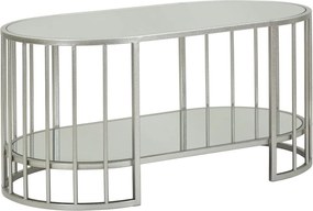 Konferenčný stolík Smirne 90 cm strieborný
