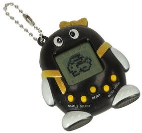 KIK Hračka Tamagoči elektronická hra zvieratko čierna