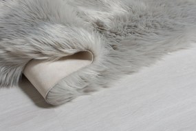 Flair Rugs koberce AKCIA: 160x230 cm Kusový koberec Faux Fur Sheepskin Grey - 160x230 cm