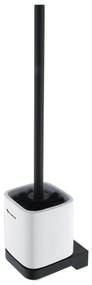 NIMCO MAC 29094KN-90 - Nástenná WC štetka MAYA biela/matná čierna