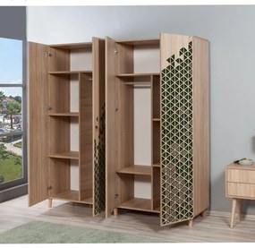 Šatníková skriňa Imaj 121 (dub sonoma). Akcia -18%. Vlastná spoľahlivá doprava až k Vám domov. 1088571