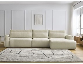 Béžová rohová pohovka Aden – Bobochic Paris