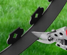 TRENDIE Záhradný obrubník plastový 4cm x 10m