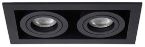 Lucide 09926/02/30 - Podhľadové svietidlo CHIMNEY 2xGU10/50W/230V čierna