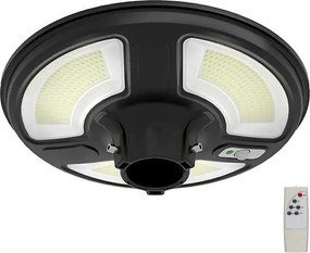 LED Solárna pouličná lampa so senzorom LED/10W/3,2V 6500K IP65+ diaľkové ovládanie