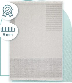 Koberec Agnella Noble Nizer svetlosivý strapce