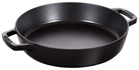 Staub Liatinová panvica PAELLA 26 cm čierna 2,4l