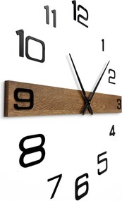 SENTOP | Drevené nástenné hodiny s minimalistickým dizajnom pre interiér | SENTOP MAS023-3073 analógové