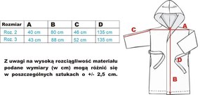 Tutumi Tutumi, detský župan Zajačik, veľkosť 122-140, šedá-ružová, SZL-00369