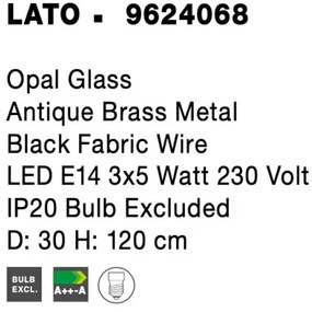 Retro luster Lato B 30 zlaté