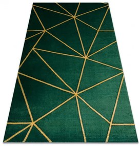 Dywany Łuszczów Kusový koberec Emerald 1013 green and gold - 160x220 cm