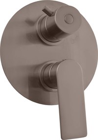 Slezák - RAV Vaňová/sprchová batéria 3-cestná s podomietkovým telesom NL187.3MGK, Metal Grey kartáčovaná