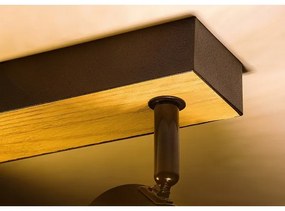 Rabalux 71152 - Bodové svietidlo METTA 2xE14/40W/230V dub