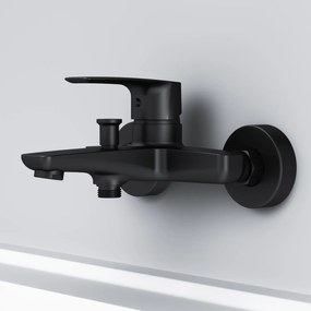 Vaňová a sprchová batéria AM.PM Gem FGA10022 jednopáková, čierna