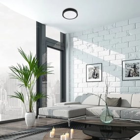 Rabalux - LED RGB stlmiteľné stropné svietidlo so senzorom LED/28W/230V + diaľkové ovládanie