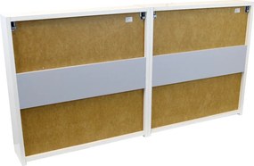 Comodo Zrkadlová skrinka Montana 120 ZS LED-CR s osvetlením Any LED 80 CR, chróm