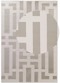 Koberec Elle Decoration Perles Onyx krémový / sivý