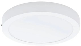 Eglo 64723 - LED Stropné svietidlo FUEVA PRO LED/25W/230V 4000K pr. 30 cm biela