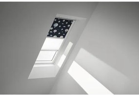 VELUX Zatemňovacia roleta na strešné okno manuálna DFD MK10 4666S modrá