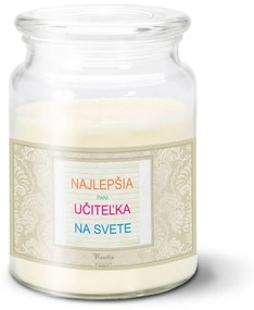 Sablio Sviečka Najlepšia pani učiteľka na svete - 500 g