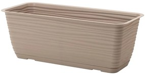 Kvetináč Sahara s podstavcom 60 cm taupe