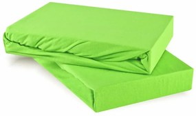 Plachta posteľná zelená Superstretch EMI, Plachta 90x200