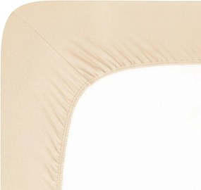 4Home jersey prestieradlo Lycra béžová, 120 x 200 cm