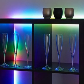 Brilo - LED RGB Stmievateľný pásik 6,6m LED/6W/USB + DO