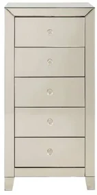 Luxury komoda s 5 zásuvkami svetlo béžová