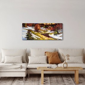 Obraz - Príchod jari (120x50 cm)