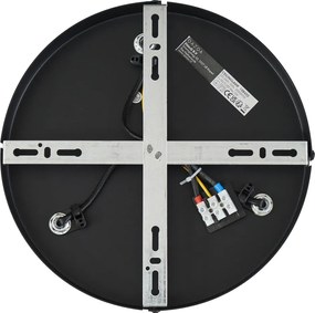 Okrúhle stropné bodové svietidlo tmavý bronz okrúhle 3-svetelné nastaviteľné - Veerle