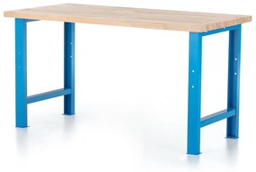 Dielenský stôl Basic 150 x 80 cm, modrá