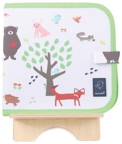 Knižka na kreslenie s kriedami JAQ JAQ BIRD Lesné zvieratká