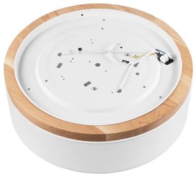 Brilagi - LED Stropné svietidlo BELLADONNA 3xE27/15W/230V pr. 50 cm biela/dub