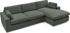 Zelená rohová pohovka Belair – Bobochic Paris