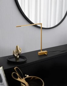 LED stolová lampa Raccio zlatá