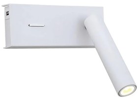 Zambelis H74 - LED Nástenné svietidlo LED/3W/230V USB biela