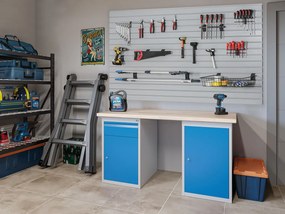 Závesný panel STORIA, 300 x 17 x 1220 mm, sivá
