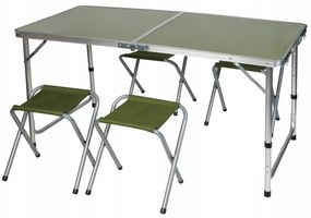 Azar Kempingový set 5 v 1 zelený