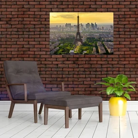 Obraz - Panoráma Paríža (90x60 cm)