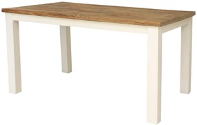 furniture-nabytek.cz - Rustikálny jedálenský stôl z masívu mango 200x90