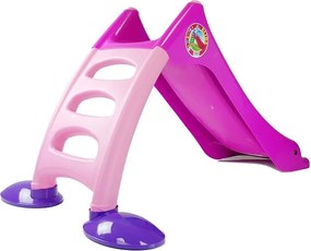 Dorex Detská záhradná šmykľavka 424 ružová a fialová