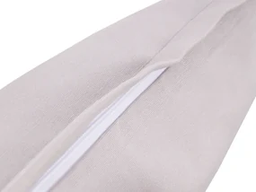 Biante Dekoračná obliečka na vankúš PML-067 Modré listy na krémovom 70 x 90 cm
