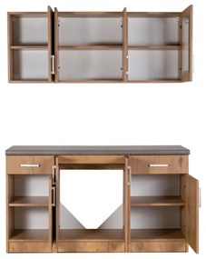 Kuchynská linka Monika 150, dub lancelot