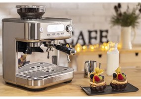 Sencor SES 6050SS espresso kávovar, strieborná
