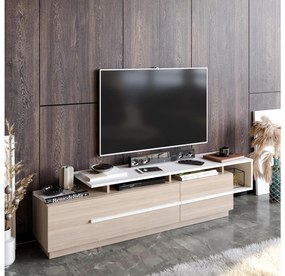 TV stolík/skrinka Pria (cordoba + biela). Akcia -19%. Vlastná spoľahlivá doprava až k Vám domov. 1102465